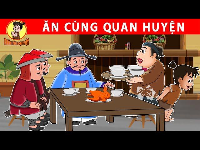 ĂN CÙNG QUAN HUYỆN - Nhân Tài Đại Việt - Phim hoạt hình - Truyện Cổ Tích Việt Nam