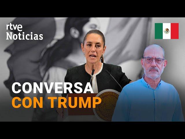 MÉXICO: TRUMP SUSPENDE los ARANCELES hasta el 2 de ABRIL tras hablar con SHEINBAUM | RTVE