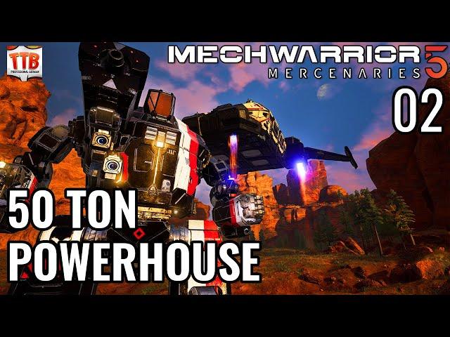 HUNCHBACK ACQUIRED! - 02 - TRIPLE THREAT BATTALION Mechwarrior 5: Mercenaries - MW5