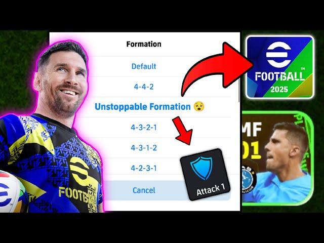 Xabi Alonso Best Quick Counter Formation In eFootball 2025 !! eFootball 2025 Best Formation 