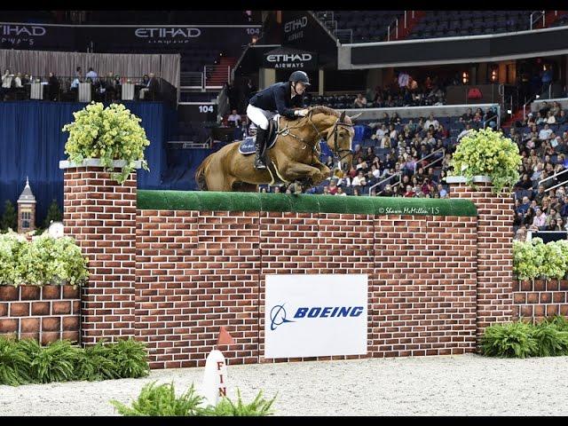 Jos Verlooy and Sunshine jump 6'11" to win The Boeing Company Puissance