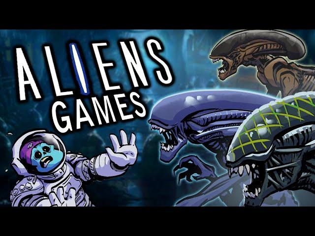 Every Aliens game I've EVER played! (MEGA COMPILATION)