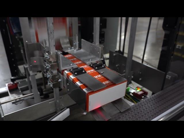 High-Speed Tray Forming and Packing for Small Bottles of Wellness Shots with Combi