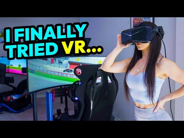 Trying out VR in my sim racing setup! Pimax Crystal Light review