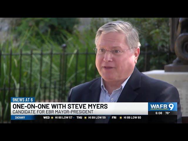 One-on-one with Steve Myers