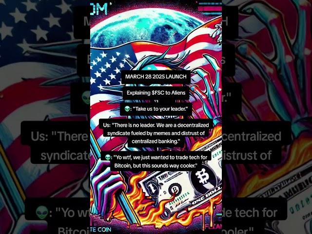 Freedom Syndicate Coin ($FSC): The Decentralized Rebellion  #shorts #memecrypto