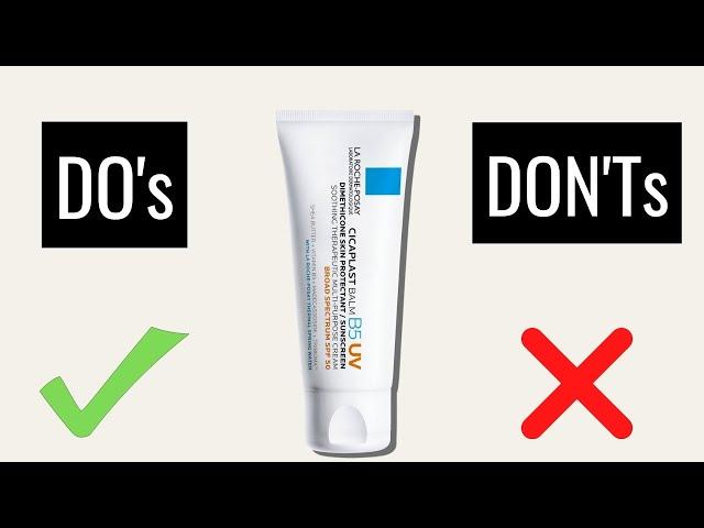 How To Use La Roche Posay Cicaplast Baume B5 UV SPF50