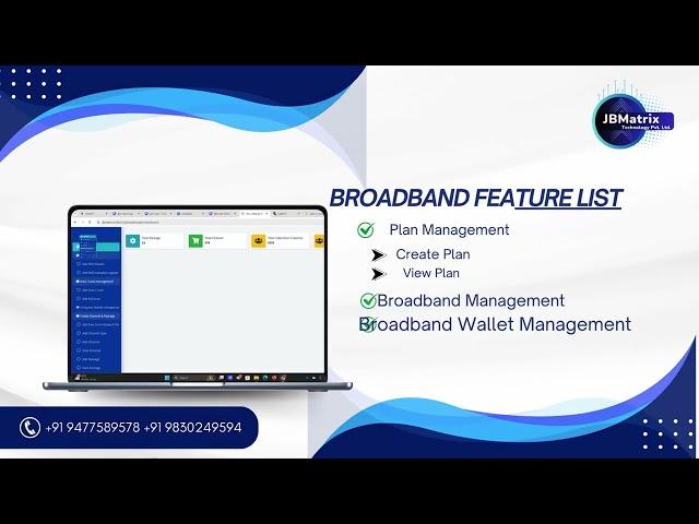 Cable TV and Broadband Billing Software App {StreamWave}