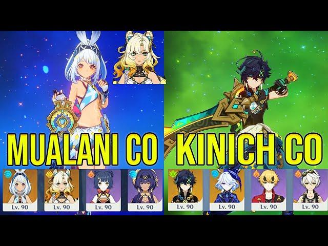 Mualani C0 & Xilonen C0   Kinich C0 Spiral abyss Floor 12 Genshin Impact