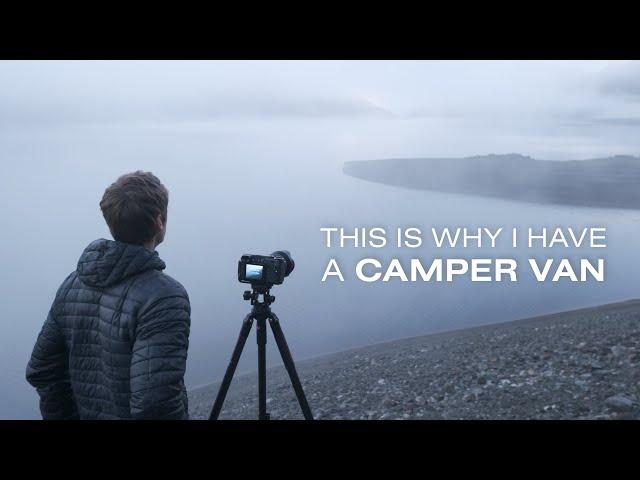 Landscape Photography | Sleeping in my Van & Waking Up on Another Planet