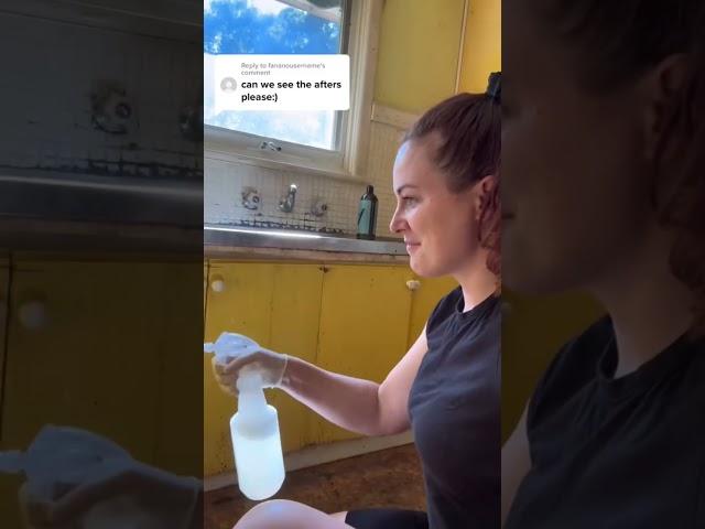 Deep clean before and after! Big transformation!