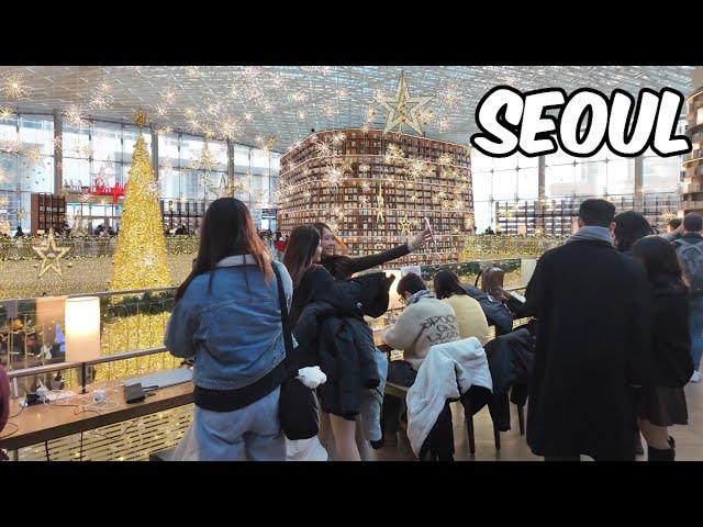 Gangnam Coex Mall Walking Tour. Seoul City Korea 4k City Tour