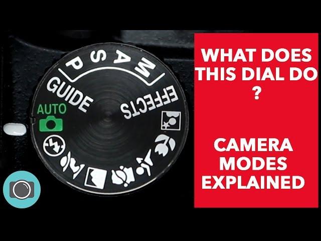 Canon, Nikon beginners start here. Camera modes explained - auto v manual modes