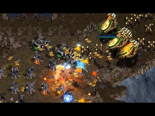 Can Flash  (T)  defeat SSL Finalist Rain?  (P) on Retro - StarCraft - Brood War REMASTERED