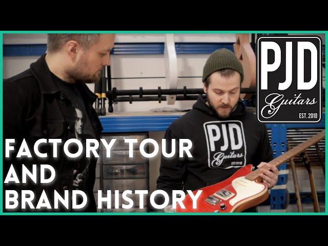 PJD Guitars Factory Tour and Brand History