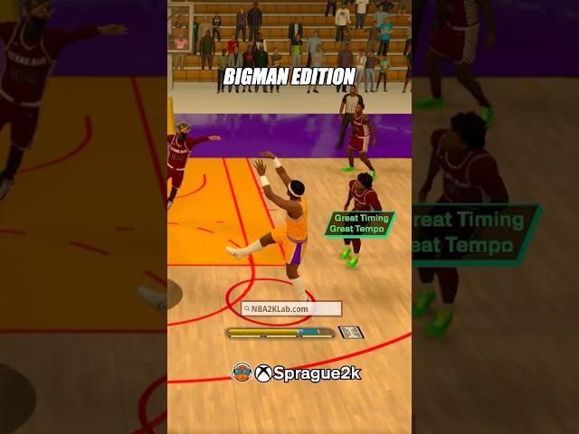 NBA 2K25 Rhythm Shooting Tips: Big Man Builds #2k25 #nba2k25 #2k