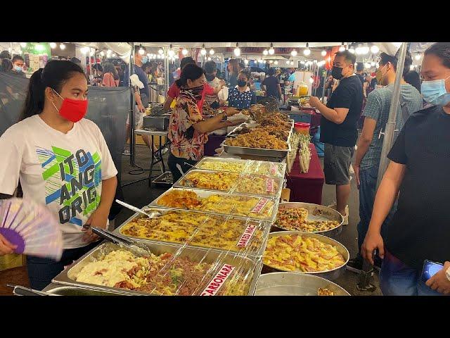 PHILIPPINES STREET FOOD at the GREENHILLS CHRISTMAS NIGHT MARKET | MASSIVE Street Food in Manila!