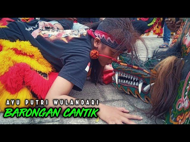 Ayu Putri Wulandari Si Pembarong Jaranan Cantik