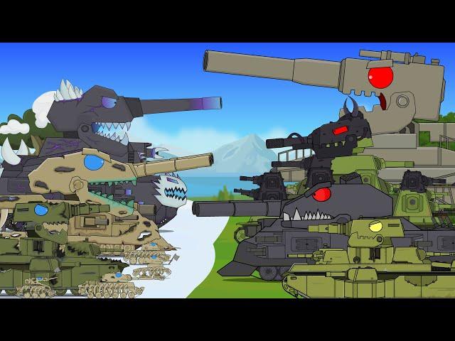 Battle of the Iron MONSTERS - All series - Cartoons about tanks