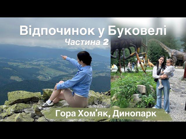 2Ч. ПІДЙОМ НА ГОРУ ХОМʼЯК | як не заблукати? ДИНОПАРК та ДИНОЛЯНДІЯ, де поїсти, Поляниця, КАРПАТИ