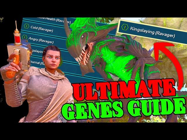 Ultimate GENES Guide!! Everything You NEED TO KNOW To Make SUPER CREATURES in Ark Survival Ascended!