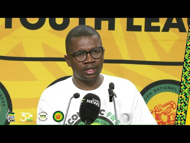 [WATCH LIVE] The African National Congress Youth League (ANCYL)  press briefing  on National Safe…