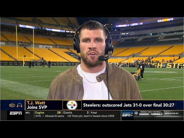 Steelers are READY for Super Bowl! - T.J Watt tells ESPN about Russell Wilson insane debut perform