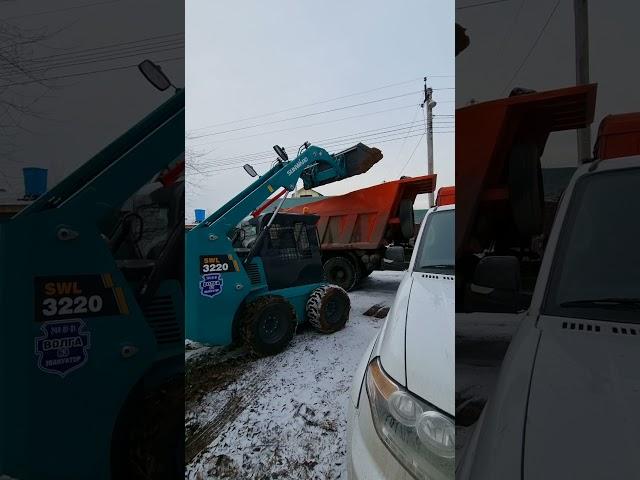 Аренда мини-погрузчика Bobcat Sunward SWL 3220 в Самаре. т. 244-81-81