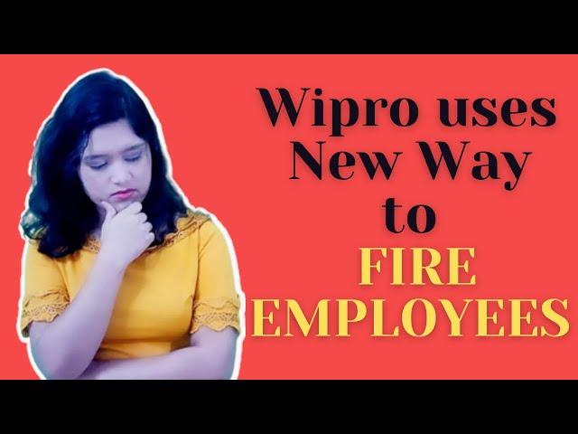 Wipro's new way of Firing Innocent Freshers | Know this before Joining Wipro #wipro #careerq