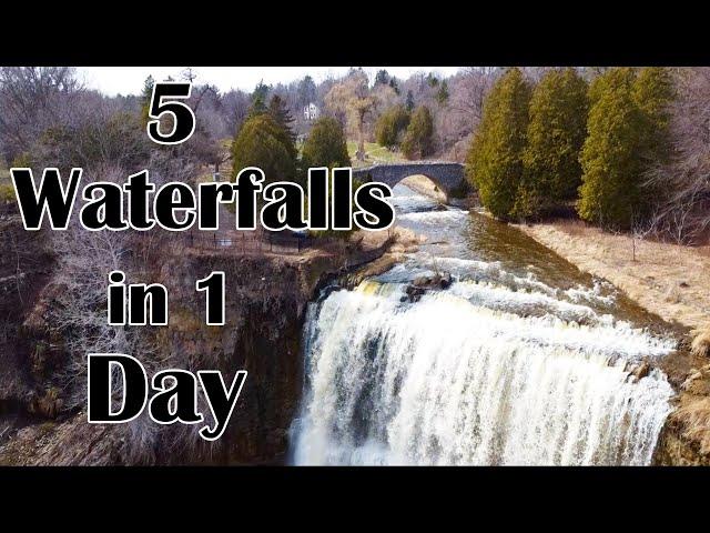 Visiting 5 Waterfalls in 1 Day in Hamilton, Ontario