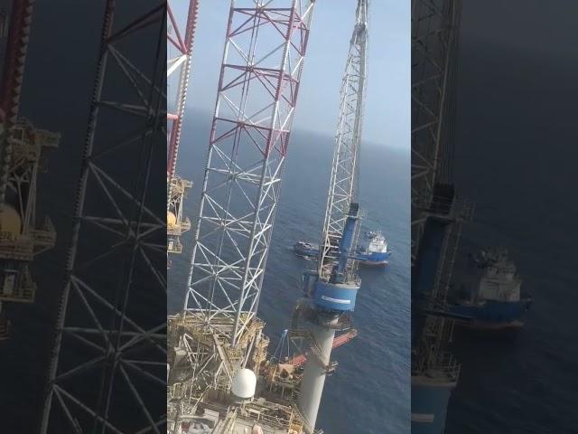 offshore drilling rig Crew change time