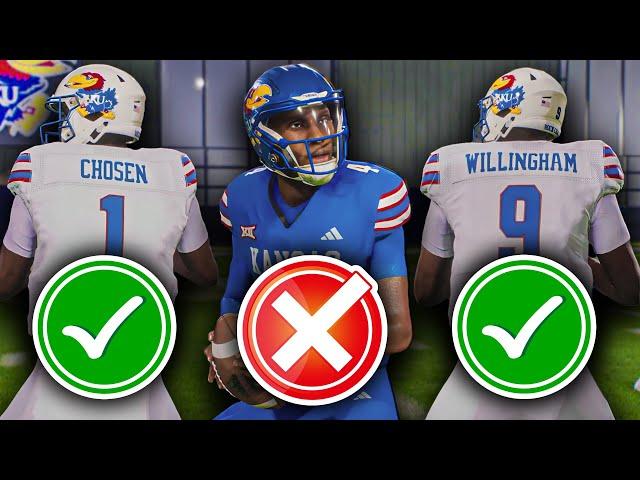Kansas makes a SHOCKING SWITCH! | EA College Football 25 Kansas Jayhawks Dynasty | Ep 61 [S5]