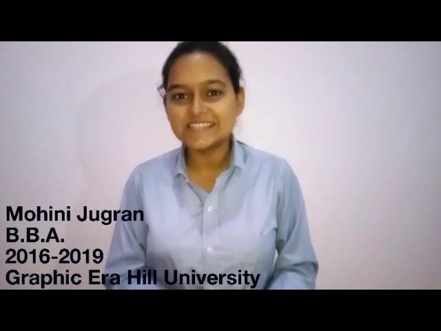 Graphic Era Hill University, Dehradun- College Review by the Students