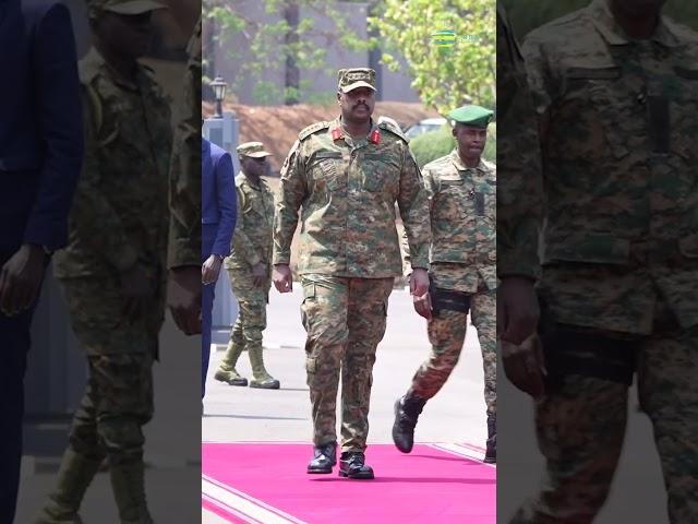 Uganda-Rwanda: Gen. Muhoozi Kainerugaba visited RDF Headquarters