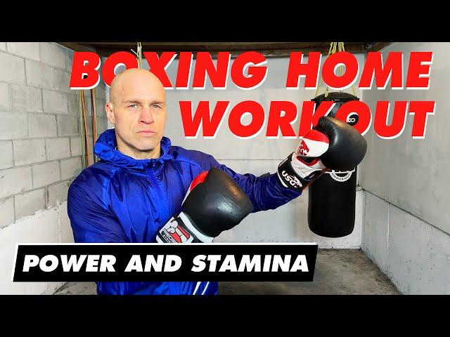 Punching Power and Stamina for Boxing | 8 Rounds | Boxing Home Workout