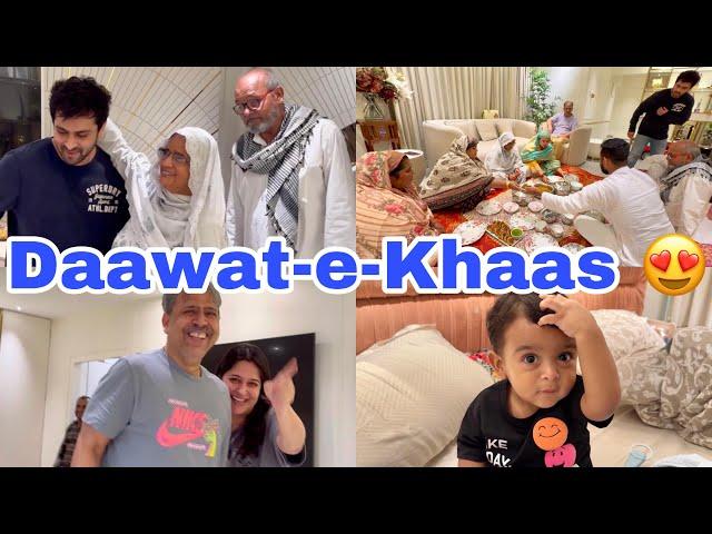 Daawate-e- Khaas | Bigg Boss Pe Papa Ka Reaction  | Shoaib Ibrahim | vlog