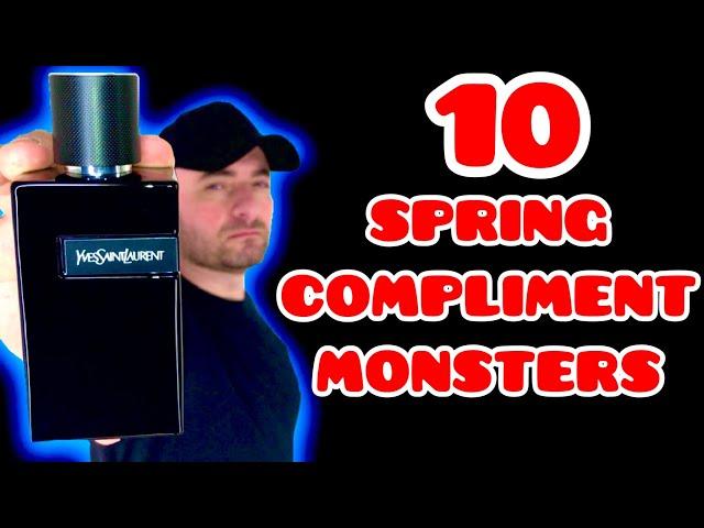 TOP 10 COMPLIMENT MONSTER FRAGRANCES for SPRING 2022 | Men’s cologne perfume review