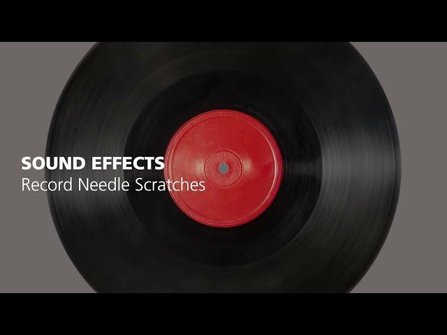 Record Needle Scratches | Sound Effects (High Quality)