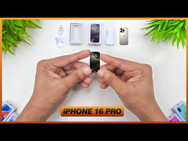 Apple iPhone 16 Pro Unboxing Miniature iPhone