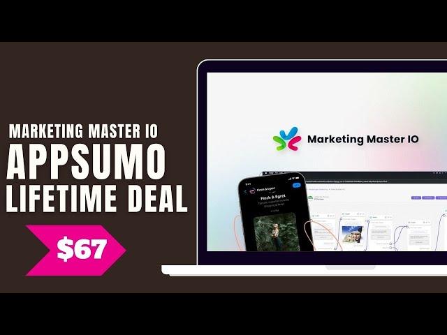 Marketing Master IO Lifetime deal and Review in 2023