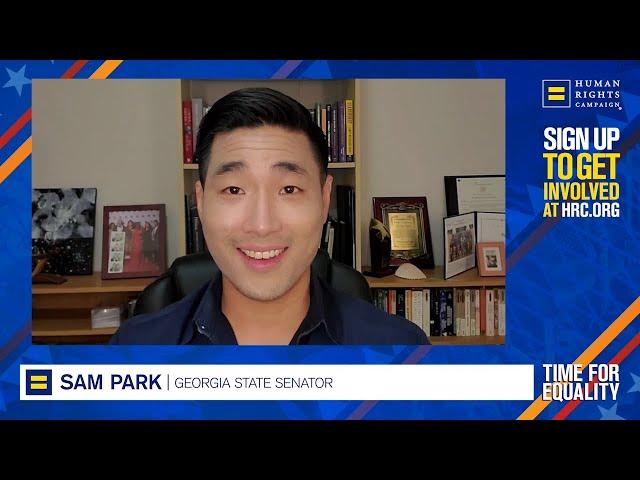 Georgia State Rep Sam Park: Time for Equality Live