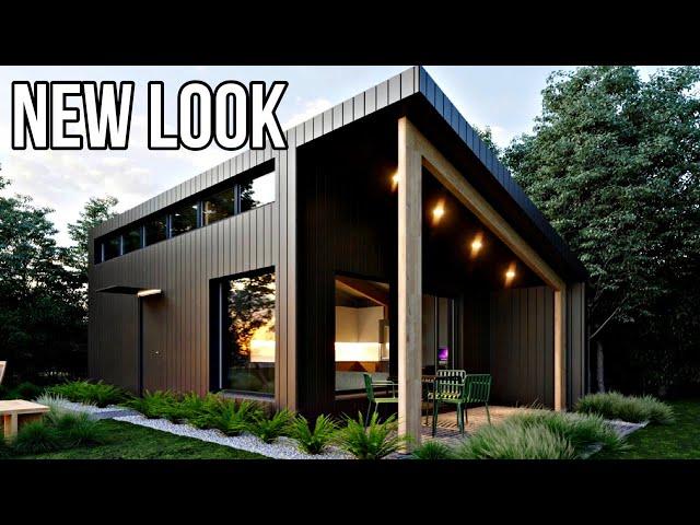 Woah! Blend Project Nailed the New Modern PREFAB HOME Look