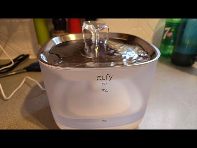 best pet water fountain so far???? from EUFY score 7/10