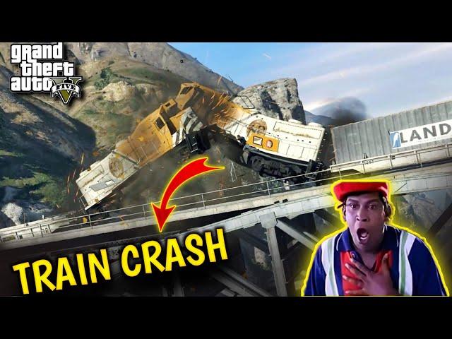 GTA 5 but Train Crash - Gta 5 Tamil Gameplay || JILL ZONE