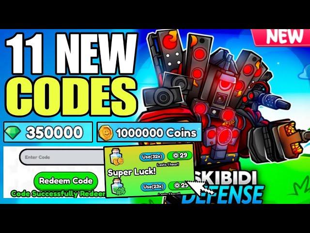 *NEW CODES* ROBLOX SKIBIDI TOWER DEFENSE CODES 2024 | SKIBIDI TOWER DEFENSE CODE