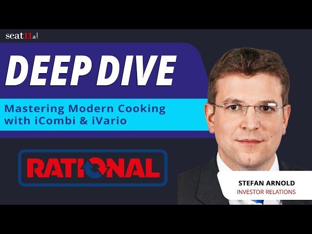 RATIONAL AG | Deep Dive: iCombi and iVario | Stefan Arnold, Investor Relations