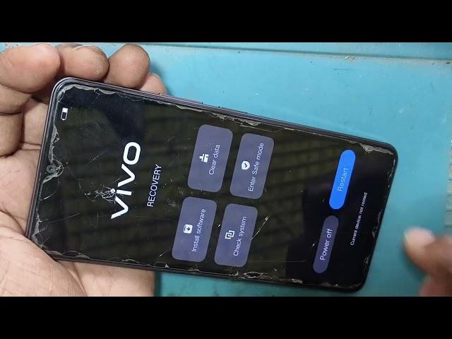 vivo y17s hard reset pin & pattern unlock