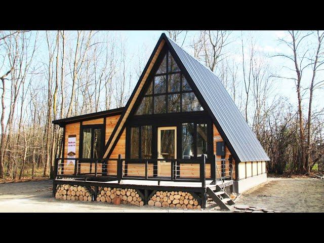 The Most Incredible A-frame Tiny House by Masifev