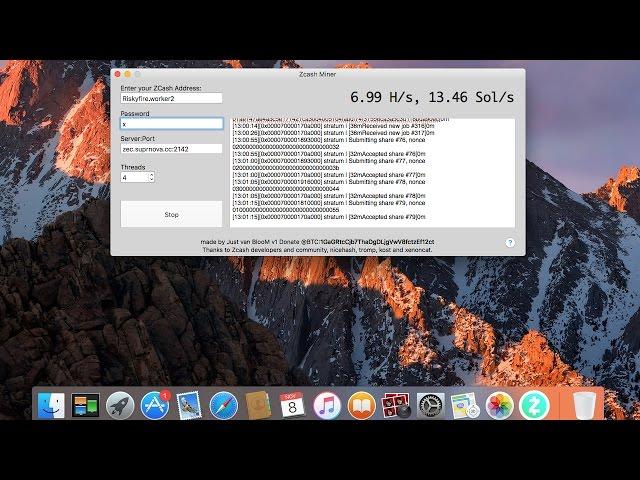 How to Mine Zcash on iMac OSX