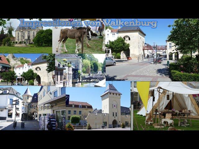 AUSFLUG NACH VALKENBURG VON SCHLOSS SCHALOEN BIS RUINE VALKENBURG 4K 2017